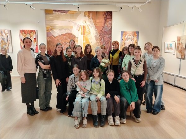 Творческая встреча с владимирской художницей