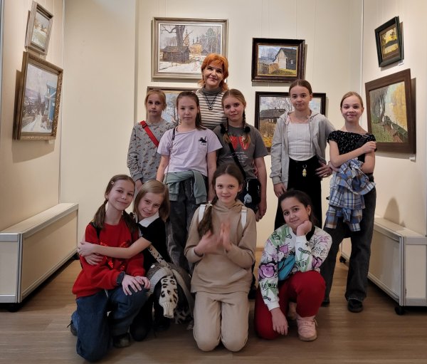 Обсуждая увиденные пейзажи